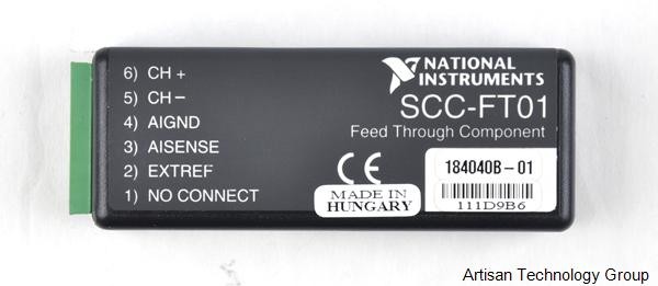 NI SCC-FT01 Feed Through Component