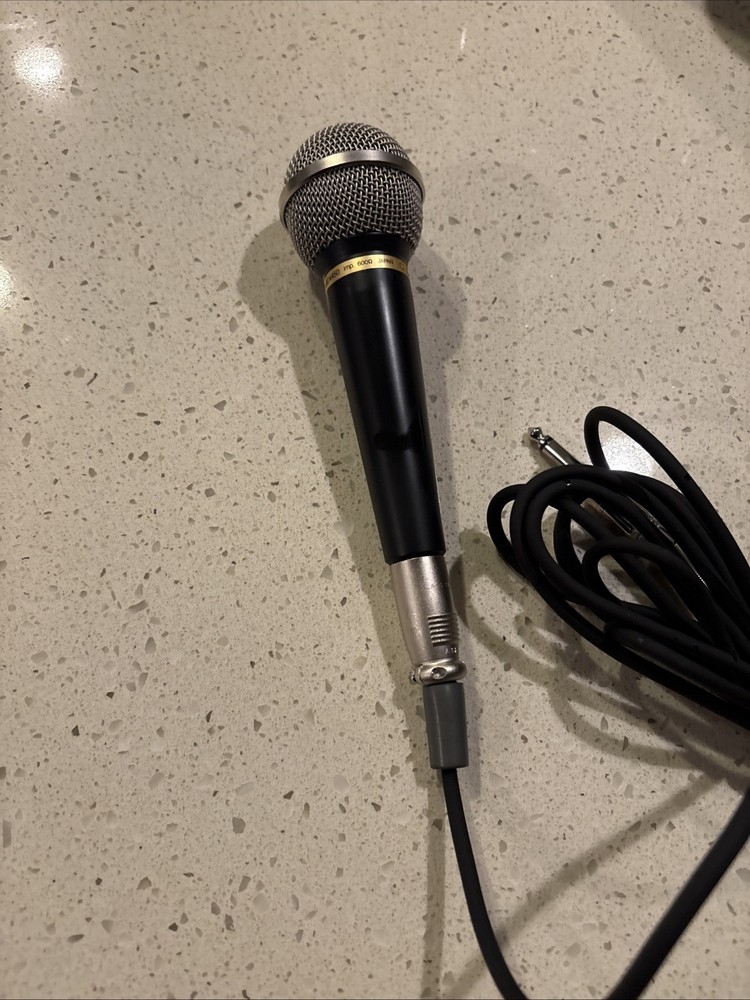 Technic RP-MC4450 Dynamic Microphone Tested And Working Well W/ ITT Cannon Cable