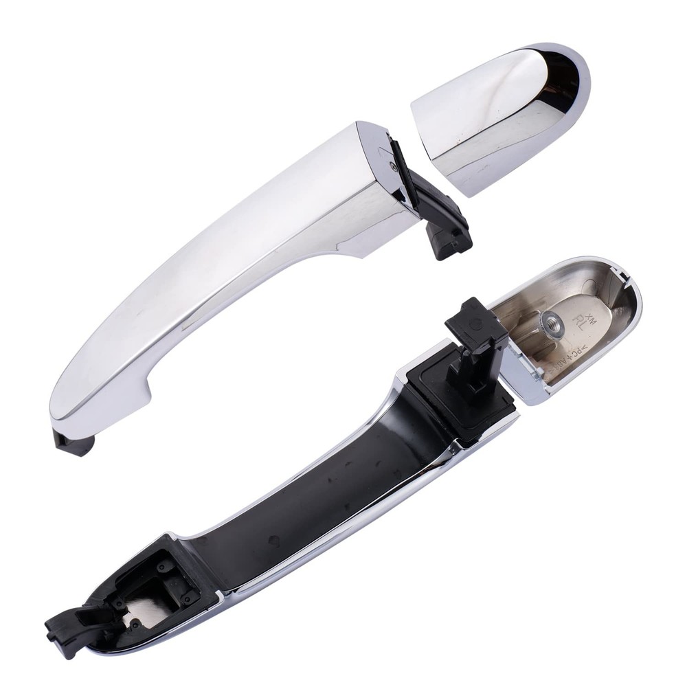 Lcyolada Exterior Rear Left Driver Side Chrome Drive Side,