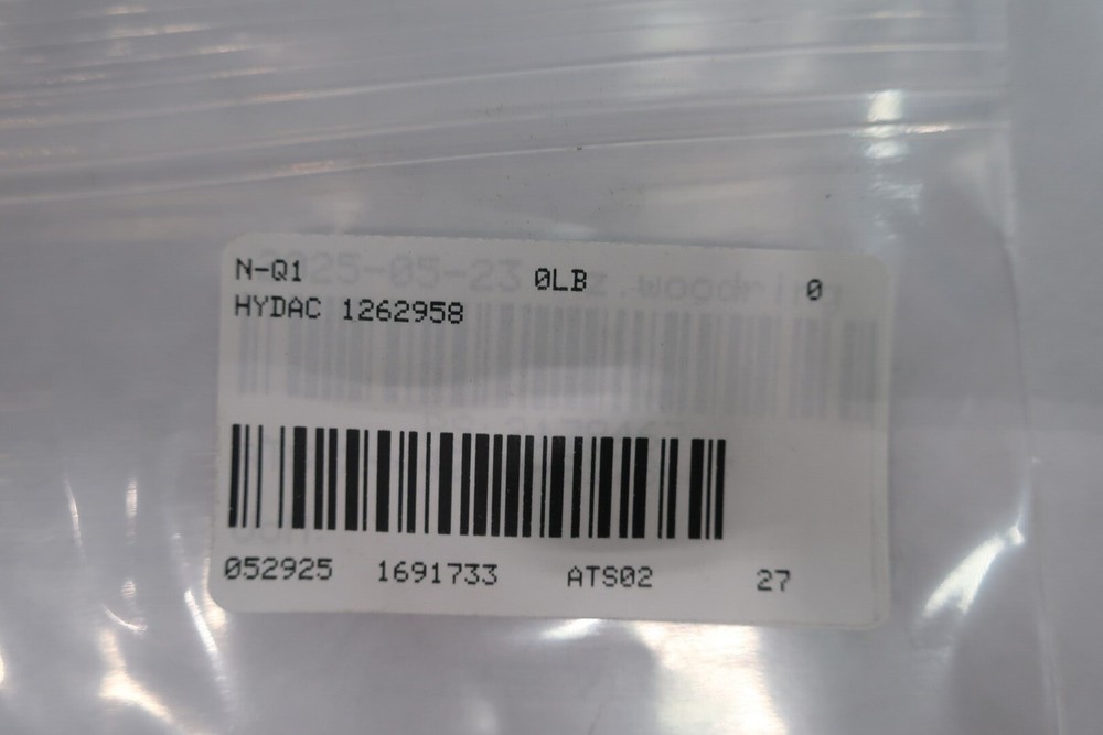 Hydac 1262958 Hydraulic Filter Element 0160 R 020 On