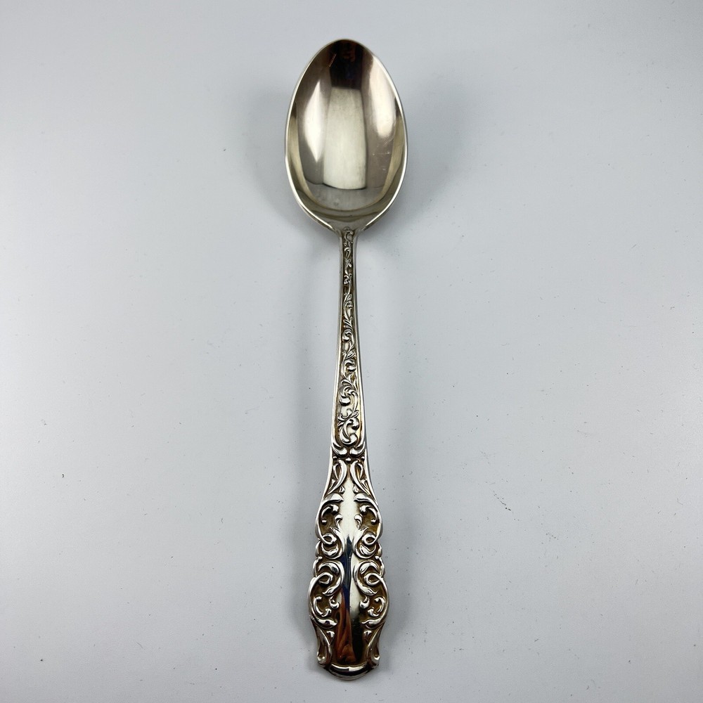 Towle Segovia Tablespoon Serving Spoon Silver Plate Flatware 1968