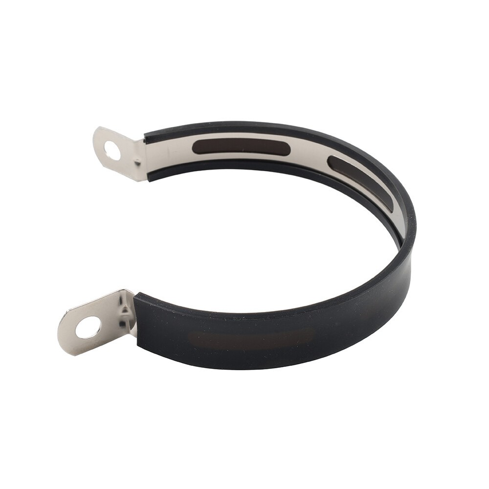 Universal Motorcycle Exhaust Clamp Mount Bracket Fixed Ring Hanger Support USA