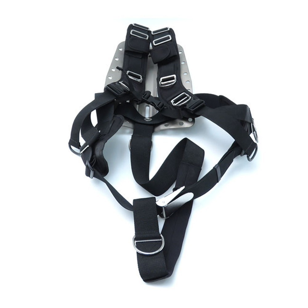 Adjustable Backplate Harness Set for Scuba Diving Secure and Comfortable