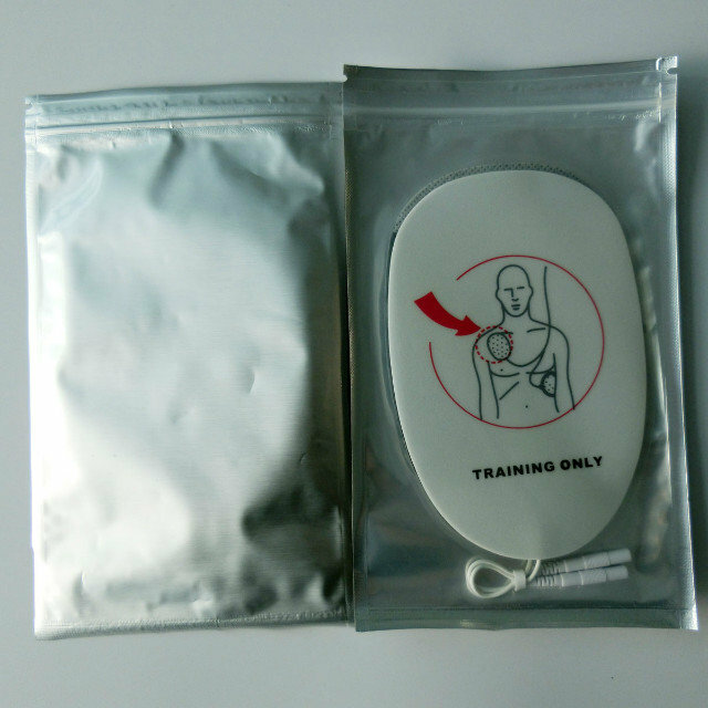 1 Pairs /Pack Adult XFT AED Training Electrode Replacement Pad For AED Training