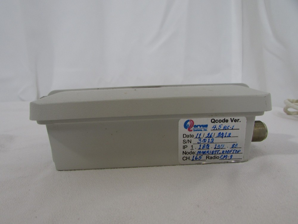 qorvus systems inc q-node qlite camera etc-- read details