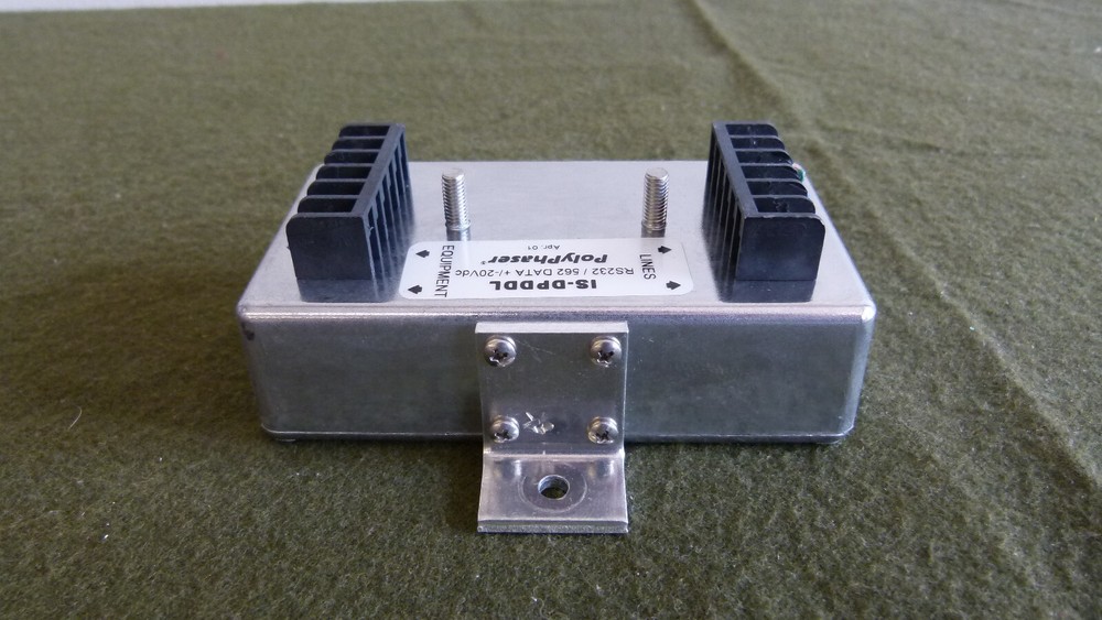 Polyphaser IS-DPDDL RS232/562 DATA +/20VDC Impulse Suppressor/Protector (#1)