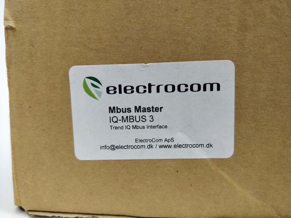 Electrocom IQ-MBUS-3 Mbus Master Interface