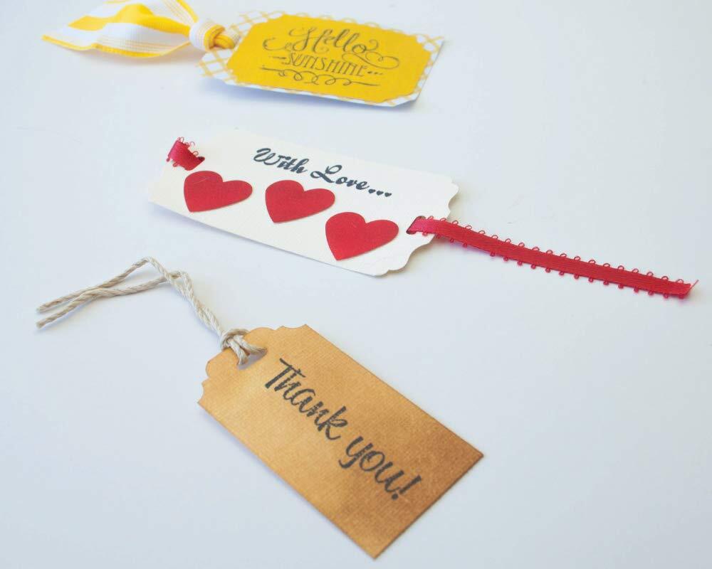 AnySize Elegant Tag Maker Punch