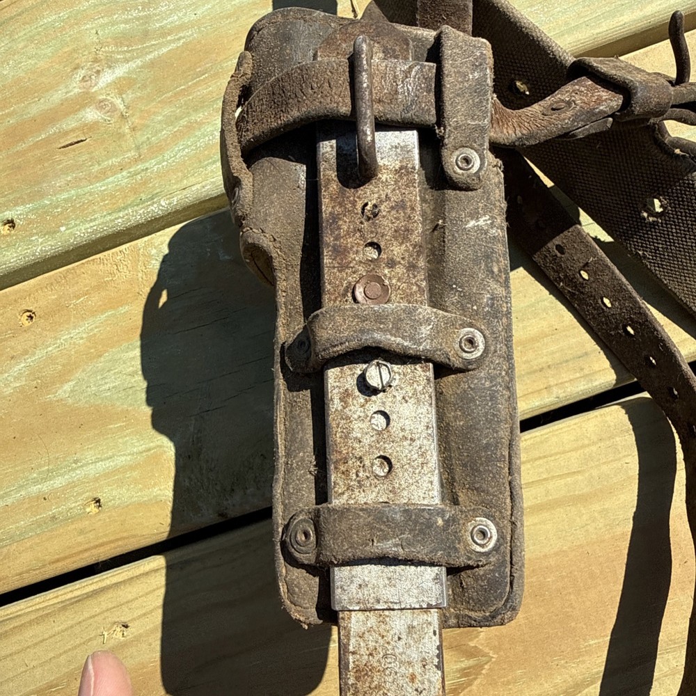 Vintage Pair BUCKINGHAM Climbing Spikes/ Lineman Pole-Tree