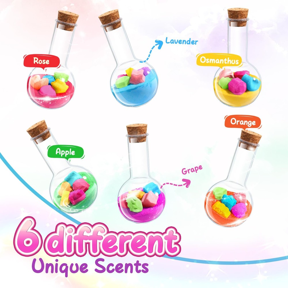 MeCids Magic Potion Bubble Bath Bombs for Kids -Bath Color Tablets Bath Potio...