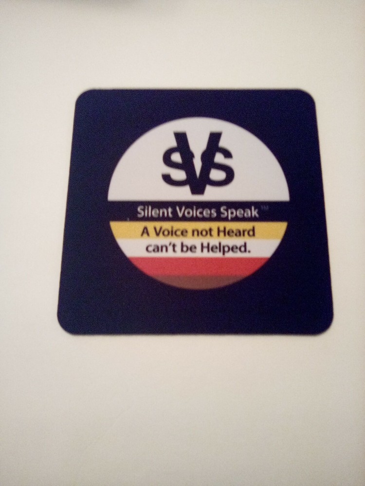 Silent Voices Speak Mouse pad