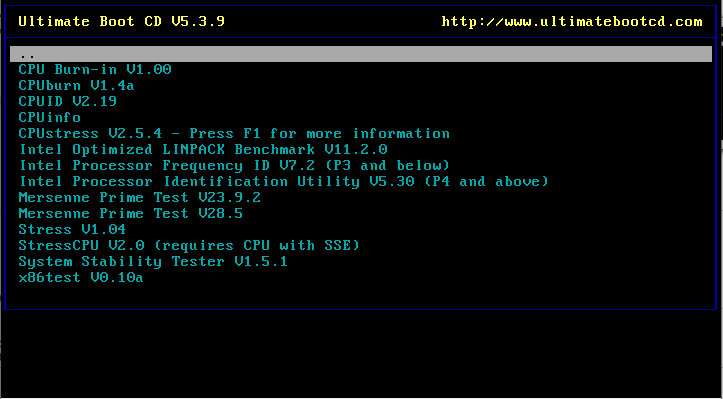 Ultimate Boot CD (UBCD) Latest Version - PC Diagnostic & Repair Tools - 32/64BIT