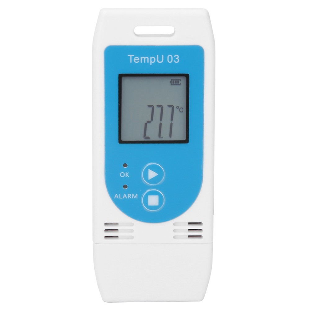 LCD Digital USB Temperature And Humidity Data Logger PDF Datalogger Recorder