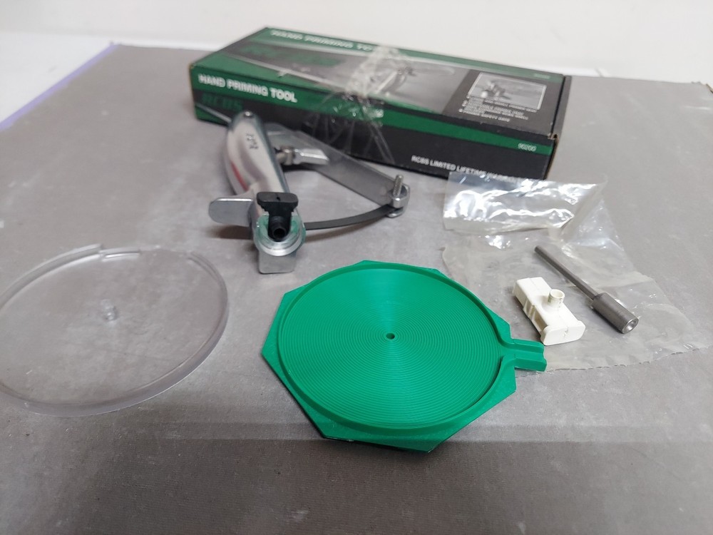 RCBS 90200 Hand Priming Tool - Silver/Green