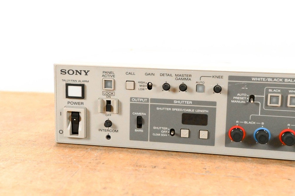 Sony CCU-D50 Camera Control Unit CG01Q70