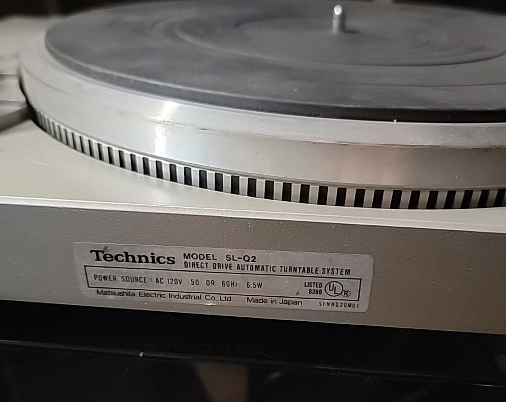 Technics SL-Q2 Direct Drive automatic Turntable