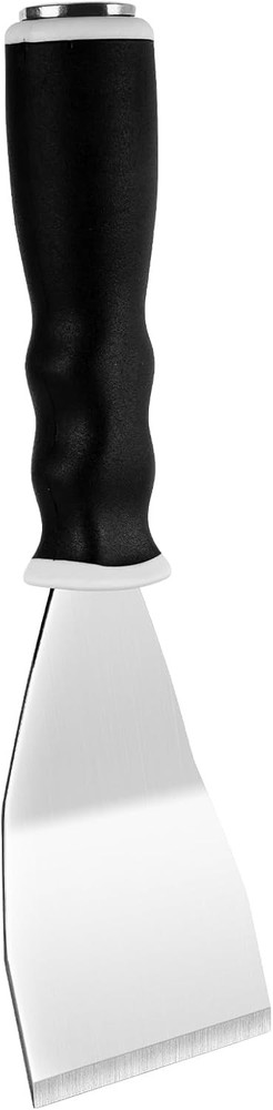 Mister Rui Bent Heavy Duty Scraper, 3" Bent Scraper with Pole Socket Hammer End,