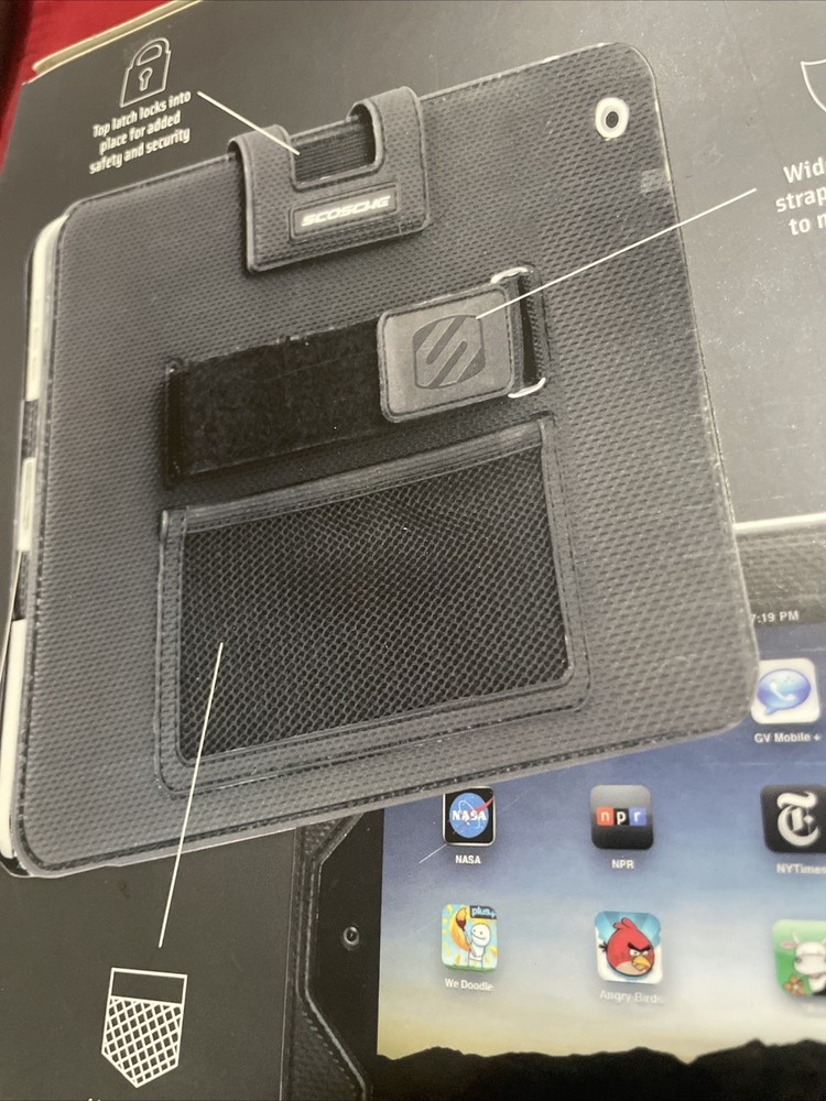 Scorched Backstage Headrest Mount For All iPad Models