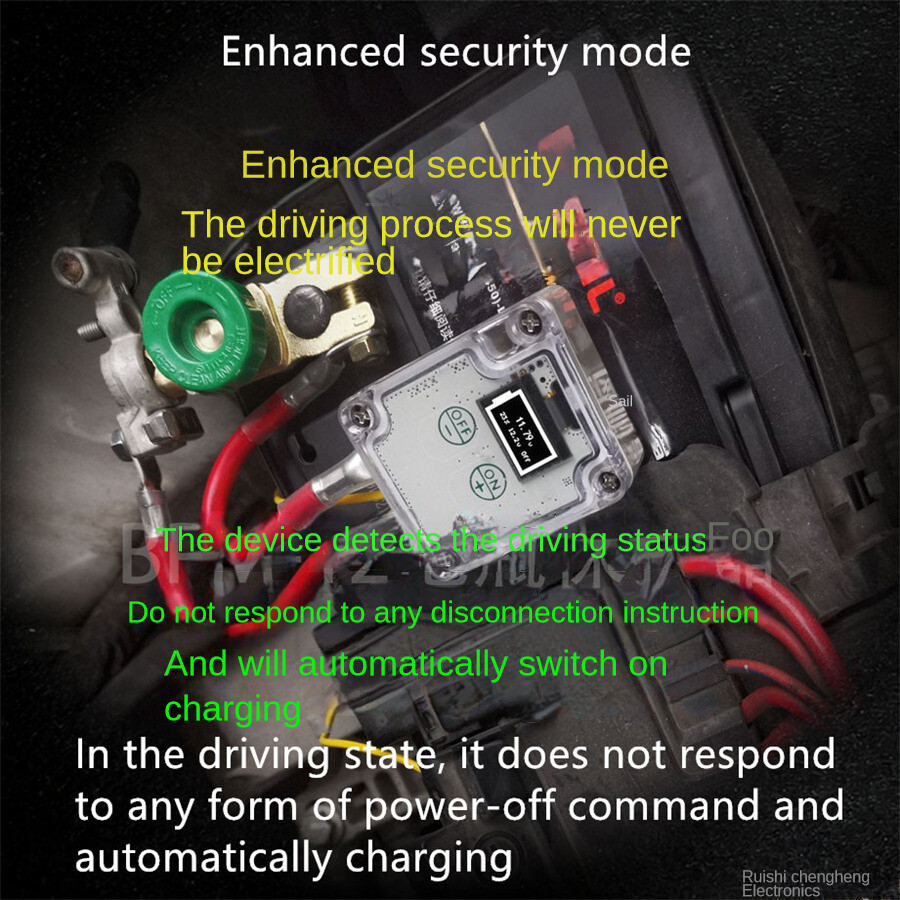 Car Battery Disconnect Power Cut Off Master Kill Switch Isolator Remote Control