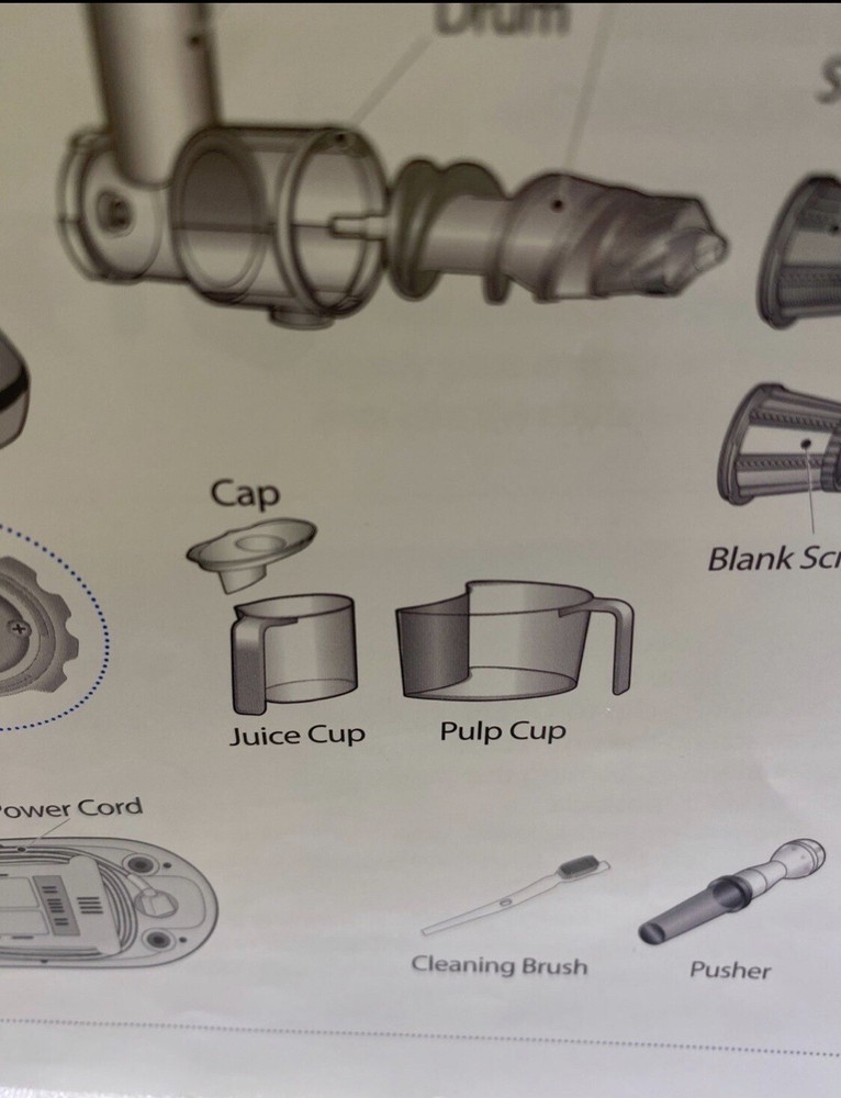 Dr. Mercola Juicer Replacement Pulp Cup