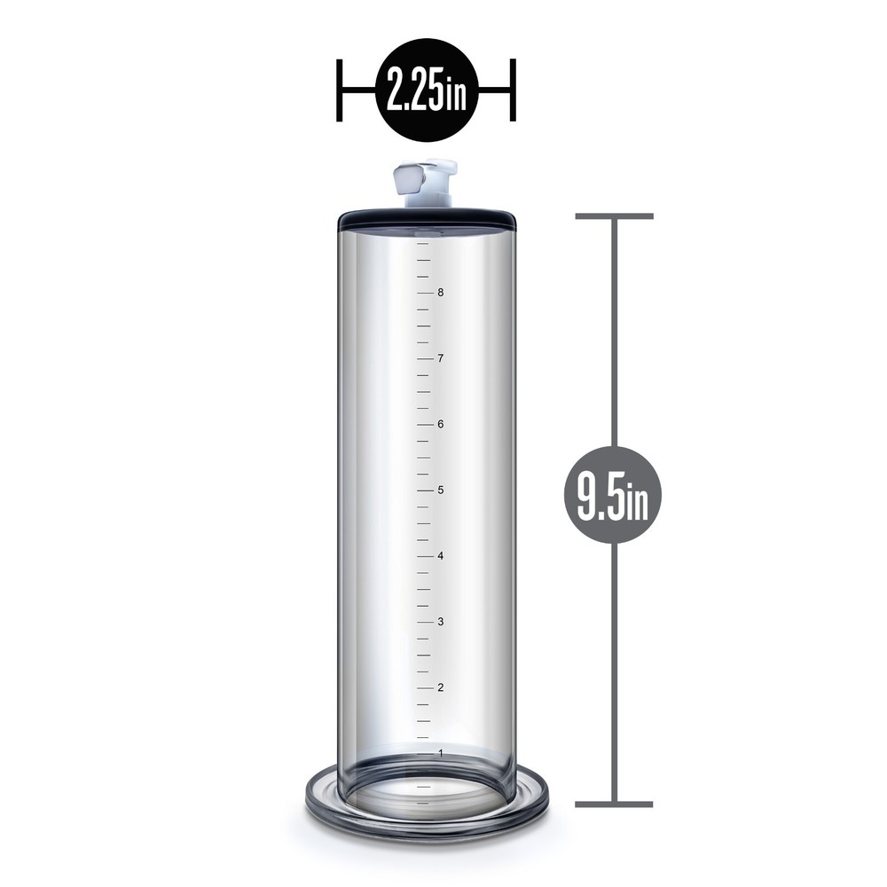 Blush Performance Acrylic Penis Pump Cylinder Accessory Upgrade