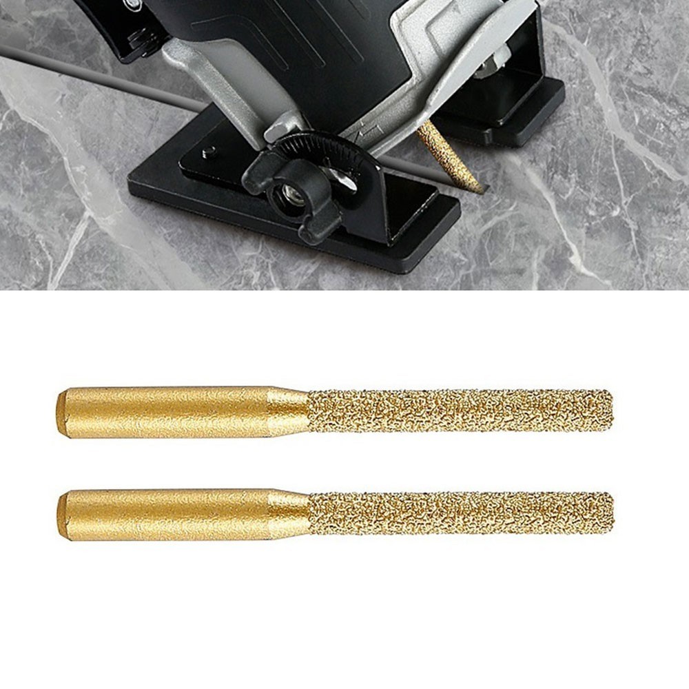 Efficient and Precise Cutting with 6 35mm Brazed Router Bit for Granite Tile