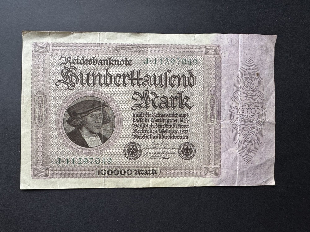 Germany - 100000 mark, 1923 Banknote