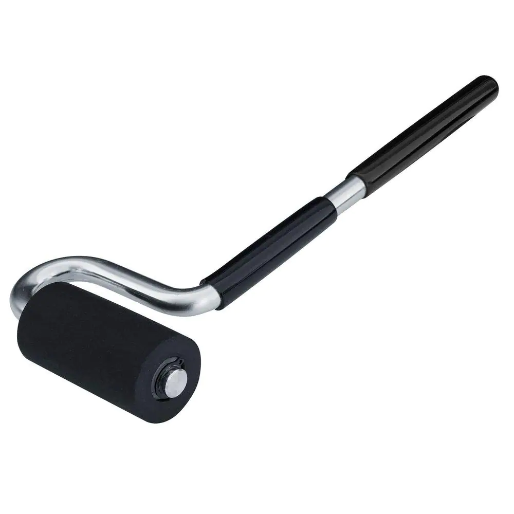 1-1/2 In. X 3 In. Long Handle J-Roller with Rubber Roller
