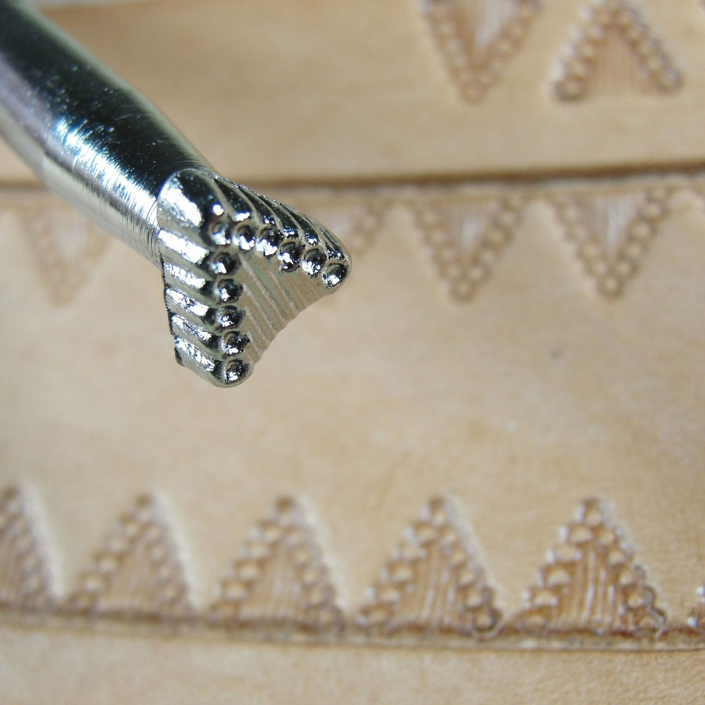 Leather Stamping Tool - #G611 11-Seed Border Stamp