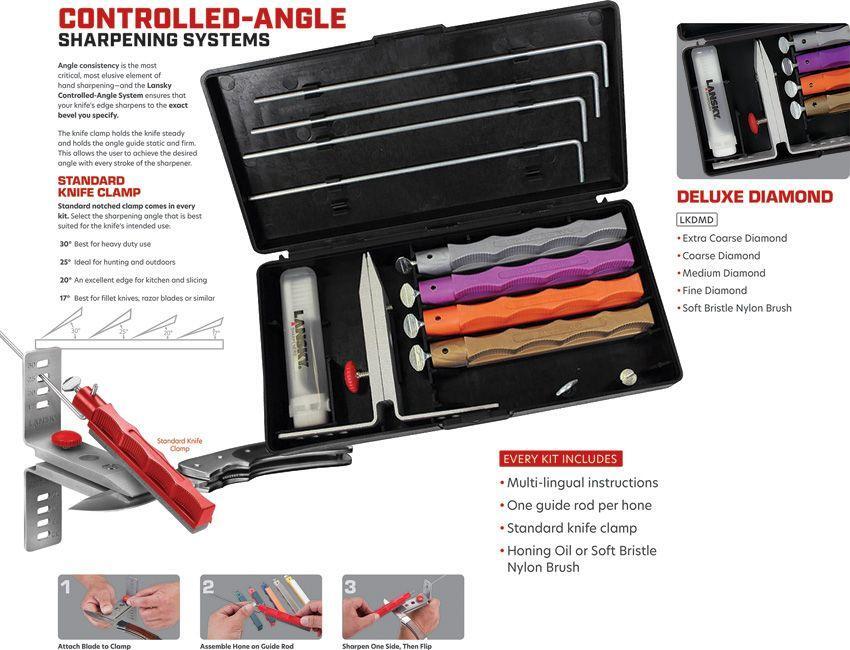 New Lansky Diamond Sharpening System (LS1 LKDMD