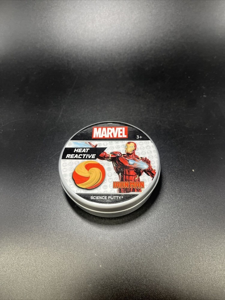 Marvel Heros Heat Reactive Iron Man STEAM Science Putty