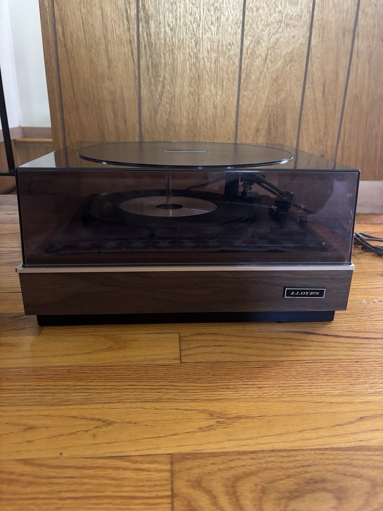 Vintage Lloyd’s Turntable Record Player