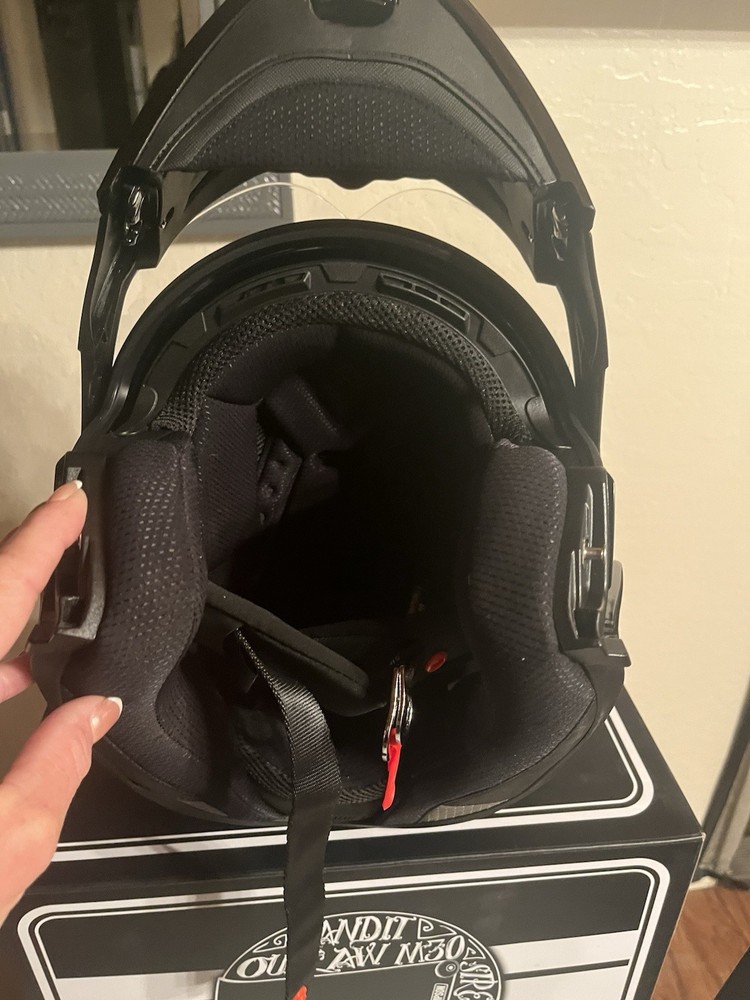 Simpson Mod Bandit Full face Helmet Gloss black Medium