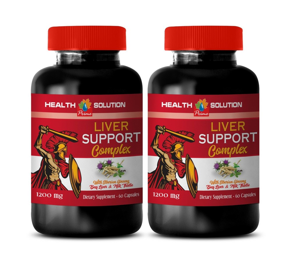 liver cleanse - Liver Support Complex 1200mg - blood pressure support  2 Bottles