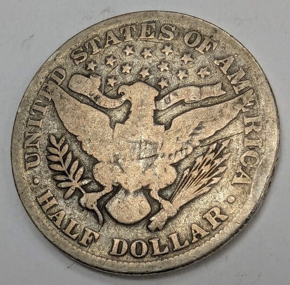 1895 Barber Half Dollar US Coin