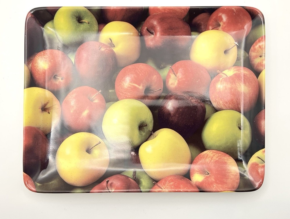 Starbucks Apple Rectangular Ceramic Serving Tray 2007