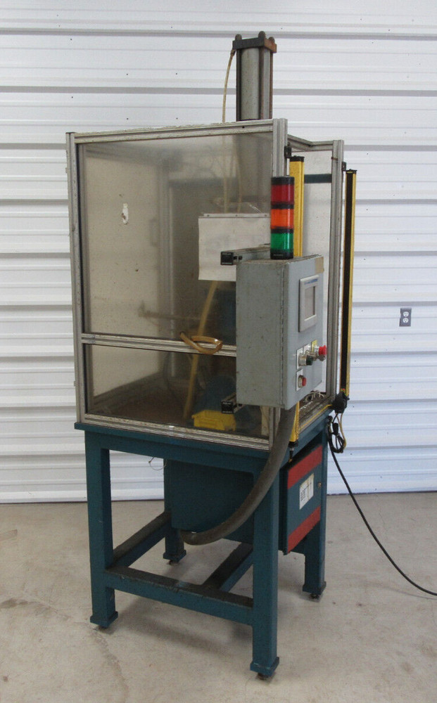 Puritan Pneumatic Press Stake Nut Assembly Machine Allen Bradley Panelview 600