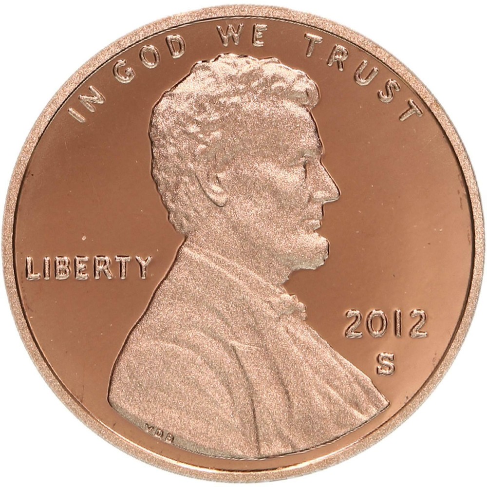 2012 S Lincoln Shield Cent Gem Deep Cameo Proof Penny
