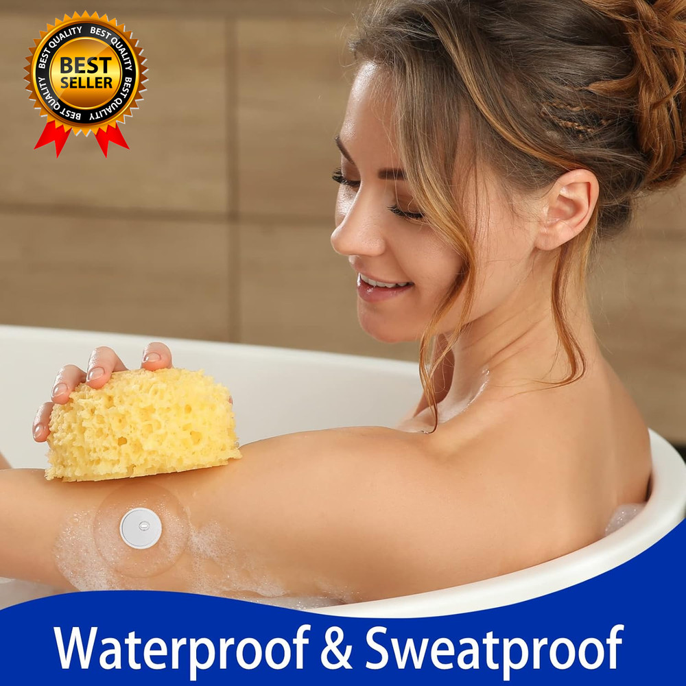 60Pack Libre 3 plus Sensor Covers Waterproof Adhesive Patches for Freestyle