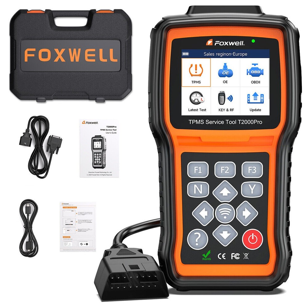 Foxwell T2000 Pro TPMS Relearn Programming Sensors Activation Diagnostic Tool