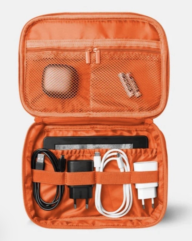 The Foldie® Tech Organizer Orange