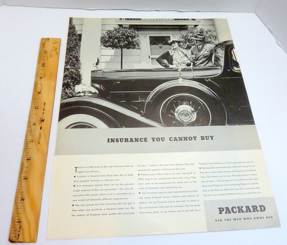 Bendix, Packard, Budweiser, Camel - Nice Lg Magazine Ads From 1930s Studebaker