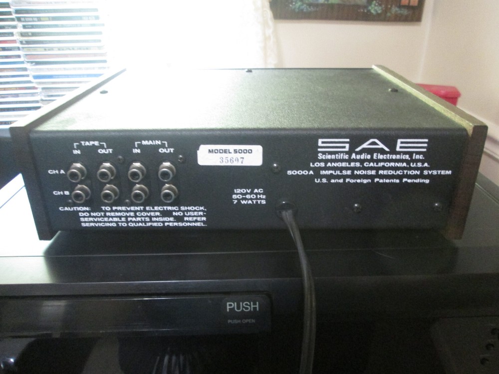 SAE 5000A Impulse Noise Reduction System AS-IS Untested