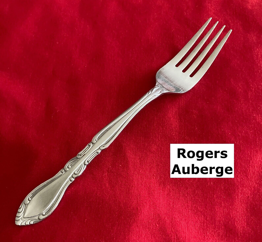Rogers AUBERGE Dinner Fork 7 1/8" Stainless Steel Flatware