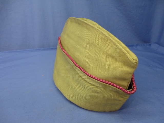 WWII Era US EM Garrison Cap / #4