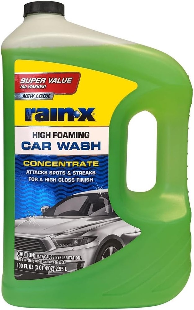 Rain X 100 fl oz Foaming Car Wash - Concentrated & Biodegradable Formula