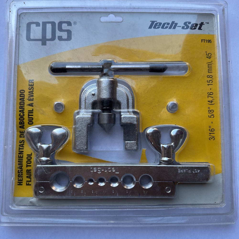 CPS FT195 Tech-set 45degree Flaring Tool Kit