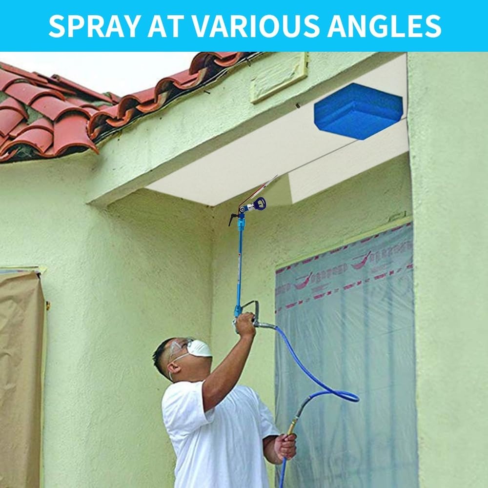 Airless Spray Gun Paint Edger Guide Edge Spray Tool Paint Accessory Extension...