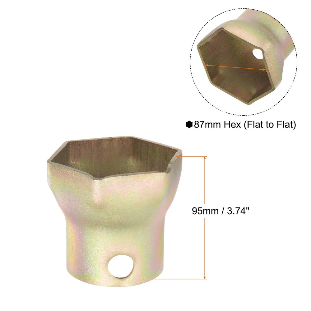Spindle Nut Socket 87mm 6 Point Wheel Bearing Locknut Socket