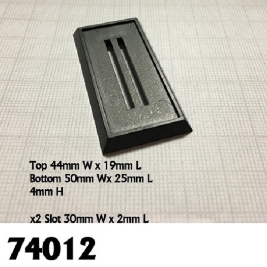 Reaper Bases 74012 PLASTIC CAVALRY BASES (10)